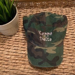 Kappa Delta Sorority Camo Hat